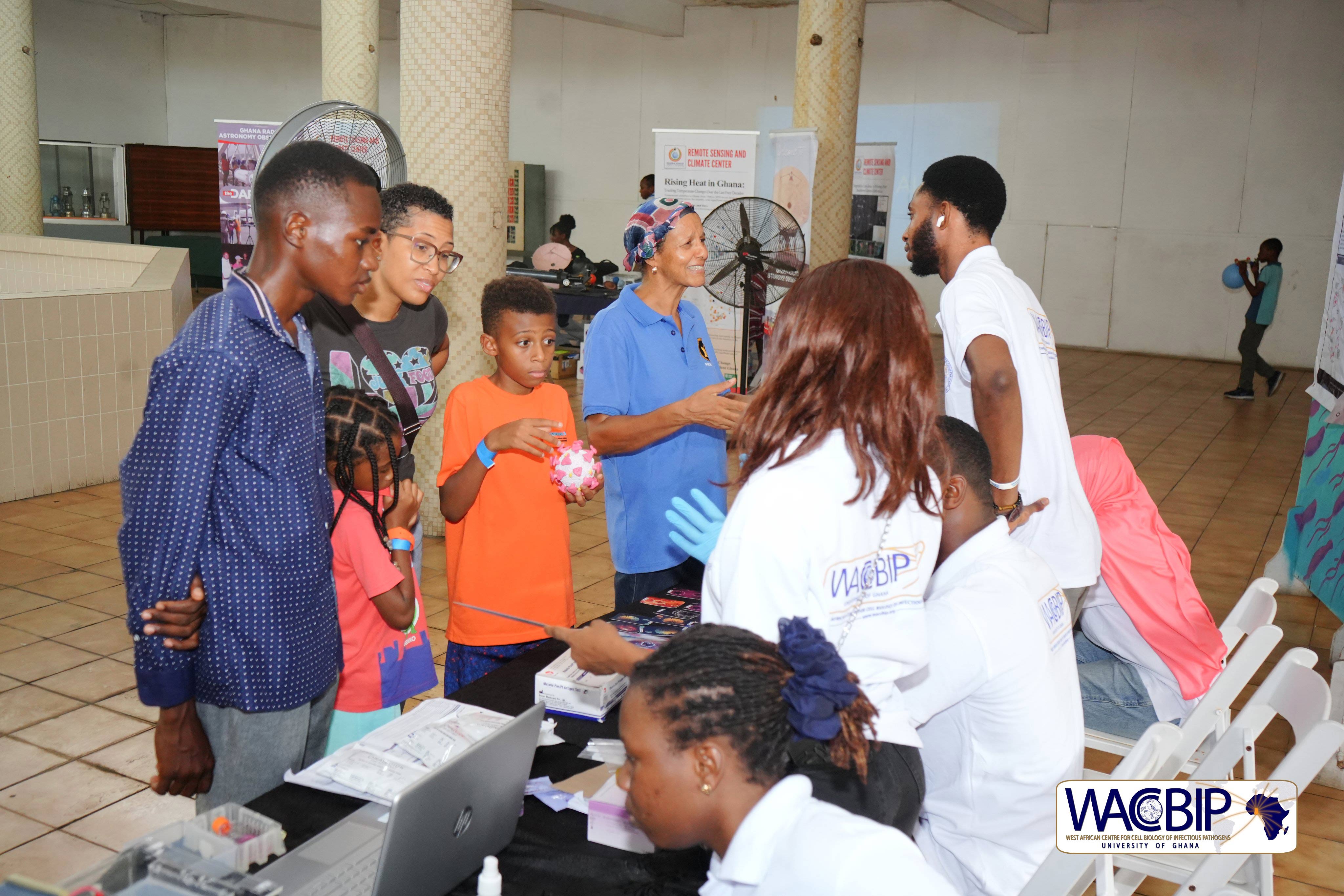 WACCBIP Brings Science to Life at Ghana Science Festival