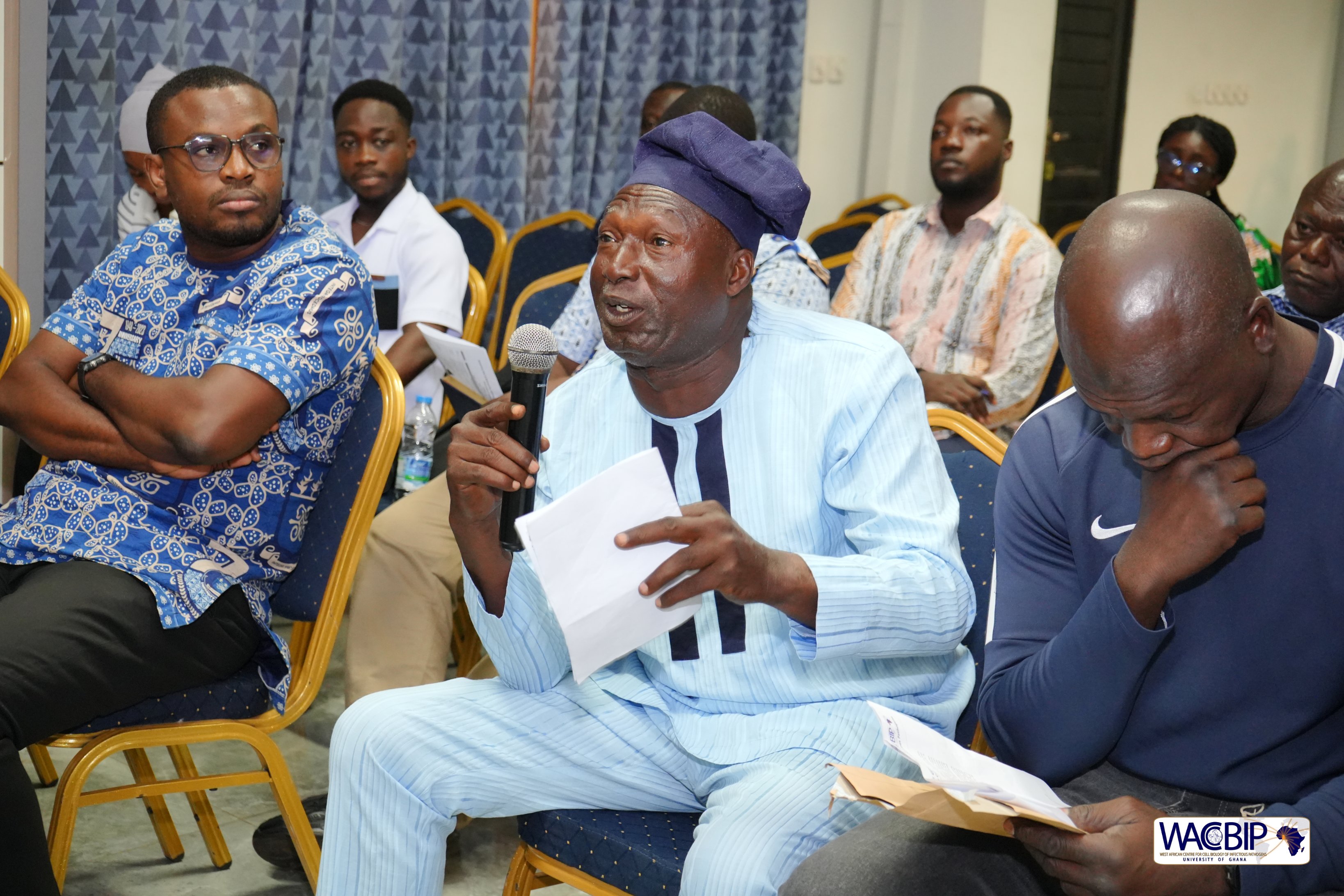 Invited stakeholder speaking at the ARBO-Z event