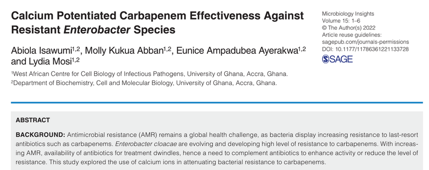 Research Publication on AMR